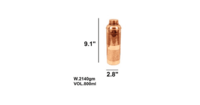 (Oos) (Big Loot P.E) Copper Bottle 800ML @26.99/-