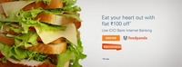 Get ₹100 off on your first order at foodpanda.com or the foodpanda app with ICICI netbanking