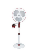 Havells Sprint Led 3 Blade (400 mm) Pedestal Fan With Remote (wine Red)