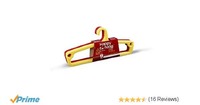 (Steal) Happy To Hang Ethnica Polypropylene Hanger (Yellow and Red), Pack of 6 @98/-