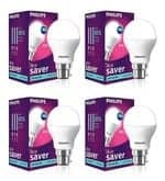 STEAL Philips White 9W LED Bulb - Set of 4 at Just Rs. 369 + FREE Shipping