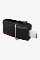 SanDisk Ultra Dual SDDD2 16 GB USB 3.0 Drive (Black)