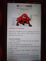 Elivio offer, Rs. 50 Cashback on Rs. 100 Recharge