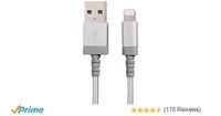 Loot - Amazon Basics Nylon Lightning Cable 3 feet RS398 Loot
