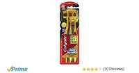 Colgate Toothbrush-360 Degree Charcoal Gold-Soft Bristles (Saver Pack)