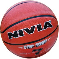 Nivia Top Grip Basketball - Size: 7  (Pack of 1, Red)