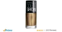 Maybelline Color Show Nail Enamel, Bold Gold 6ml