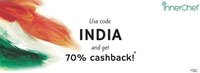Inner Chef :  Flat 70% Cashback on Food Orders 