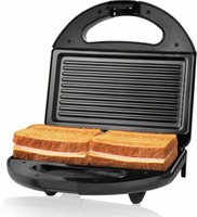 Nova 2 Slice Panini Grill NSG 2441 Toast  (Black, Grey)