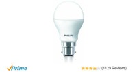 Philips Base B22 7-Watt LED Bulb (Cool Day Light)