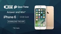 Amazon Today's Quiz Answers - iPhone 6 32Gb Gold