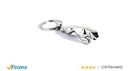 Retina 2764 Jaguar Key Chain (Silver)