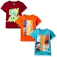 Chhota Bheem Boys T-Shirt (Pack of 3) Upto 60% OFF