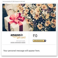 Amazon send email gift card get 10% back