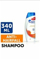 Head & Shoulders Anti Hair Fall Shampoo , 340 ml ( @187 )