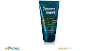 [Pantry] Himalaya Men Pimple Clear Neem Face Wash, 50ml