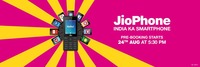Reliance Jio Phone Pre booking starts 24 Aug 5:30 pm
