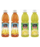 Minute Maid Pulpy Orange + Pulpy Mosambi (Each 2) Fruit Juice 400 ml Pack of 4 at Rs.120 + Free Shipping