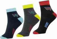 Ankle Length Socks Pack Of 3