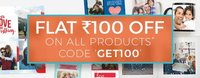 Zoomin : Flat Rs 100 off on all products