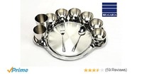 Bhalaria Deluxe Rajbhog Dinner Set, 11-Pieces