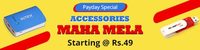 Payday Special: Accessories Mahamela Starting @ Rs. 49 | Extra 10% Cashback