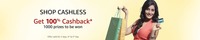 Shop Cashless, Get 100% CashBack on Amazon