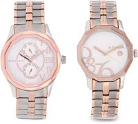 Titan 19622962KM01 Analog Watch - For Couple 