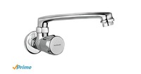 Hindware F200024Ft Classik Ft Wall Mounted Sink Tap with Swivel Spout (Chrome)