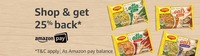 Maggi Shop with Amazon pay  balance and get 25% back