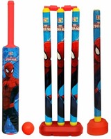 Marvel Spider Man Cricket Set with 4 Wickets-Big size Cricket @ 69% off
