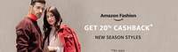 20% Cashback On New Season Styles 12-18 September 