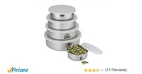 Classic Essentials 5 Pcs Stainless Steel Cereal Bowl 170 ml, 320 ml, 600 ml, 700 ml, 1050 ml ml