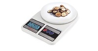 (May be a Loot) Weighing Scale Machine with LCD Backlit Upto 10 Kg For Measuring Food Vegetable @ ₹49