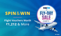 Paytm Fly-Day sale (18th September)