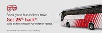 Get 25% Amazon Pay Balance Cashback at Redbus for the first time | 15 Sep - 2 Oct