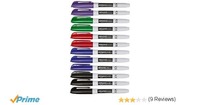 AmazonBasics Permanent Markers - Black - Pack of 12 For Rs. 249 MRP Rs. 445 @44%