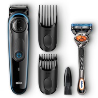 Braun BT3040 Trimmer For Men  (Black, Blue) 