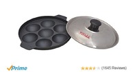 Lowest :- Tosaa Non-Stick Appam Patra 7 Cavity With Lid @ Rs. 199 [MRP ₹379]