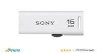 Sony Microvault 16GB Pen Drive (White)