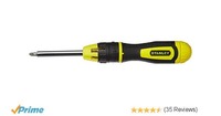 LOOT : Stanley STHT68010-8 Ratcheting Screwdriver with 10 Bits