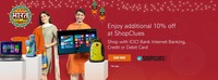 Get 10% discount at Shopclues using ICICI Bank Internet Banking, Credit or Debit Card | 7-10 Oct