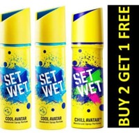 2 Set Wet Cool Avatar Perfume Spray 150ml + 1 Set Wet Chill Avatar Perfume Spray 150ml free @ 266