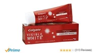 Colgate Toothpaste Visible White Sparkling Mint - 100 g (Whitening) @ ₹44