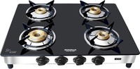 LOOT DEAL: Maharaja Whiteline Ignitio Glass, Stainless Steel Manual Gas Stove@1700