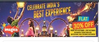Flat 30% off on Imagica Theme Park and Water Park Tickets only for BMS customers
