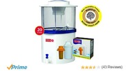 Usha Shriram Gravity Based Water Purifier 20-Litre @ Rs.2099/- (43% off)