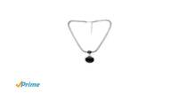Diana Korr Chain Necklace for Women (Silver)@395