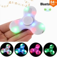 ECUBEE Bluetooth Hand Spinner Chargeable Music LED Fidget Spinner 