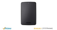 Toshiba Canvio Basic 3TB External Hard Drive (Black)